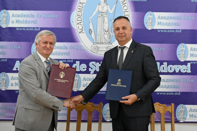Semnarea acordului de colaborare între AȘM și USMF 