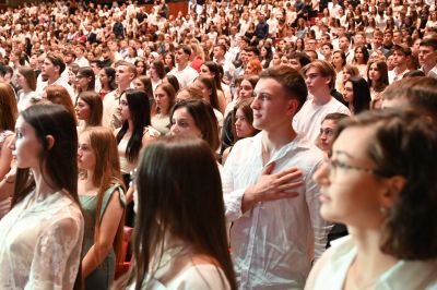 Ceremonia de bun venit a studenților admiși în anul I