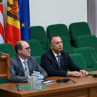 Ceremonia de învestire în funcție a rectorului Emil Ceban 